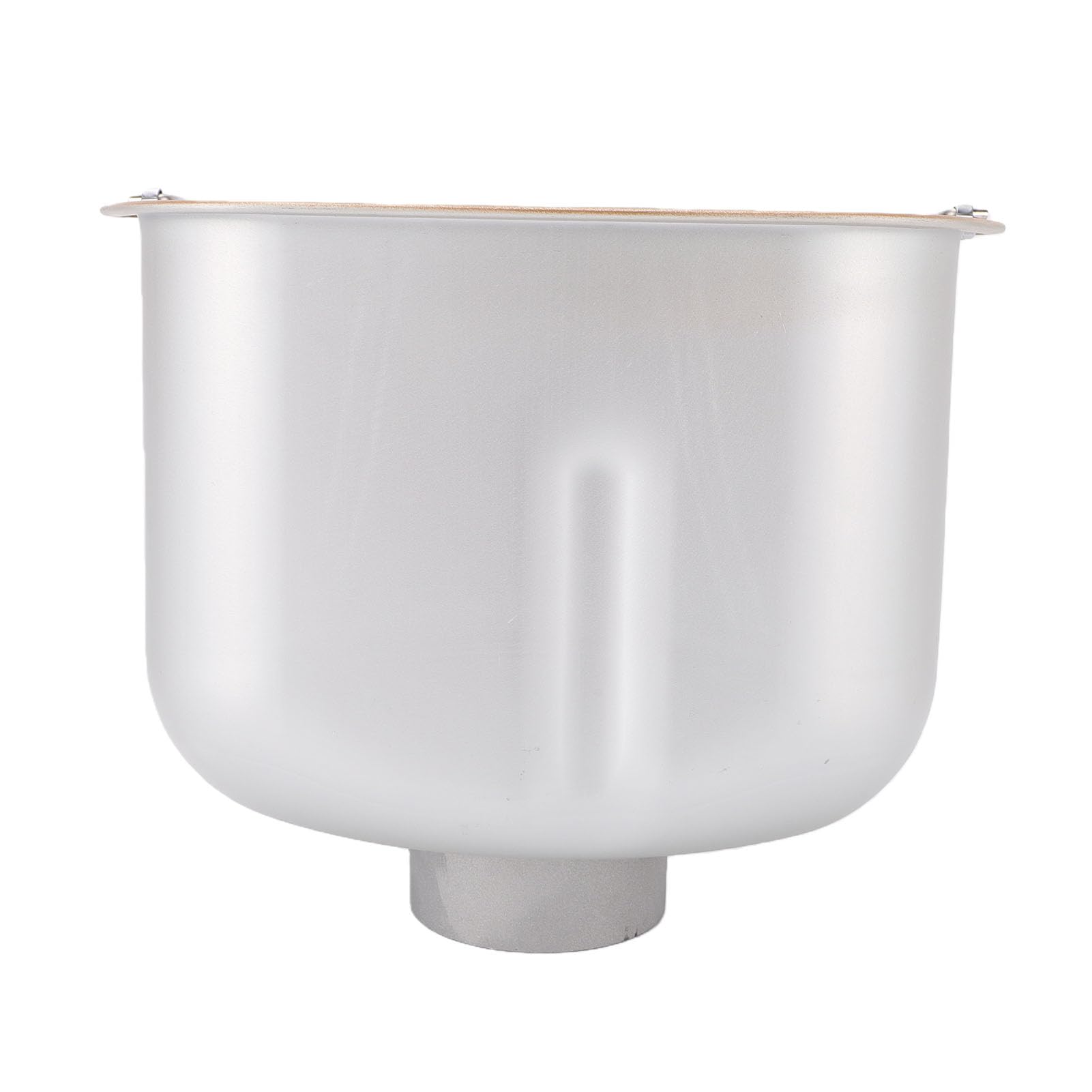 Generic Seau de Cuisson pour Machine à Pain, Pot Intérieur Antiadhésif en Acier Inoxydable pour Usage Domestique et Commercial 197x147x165mm