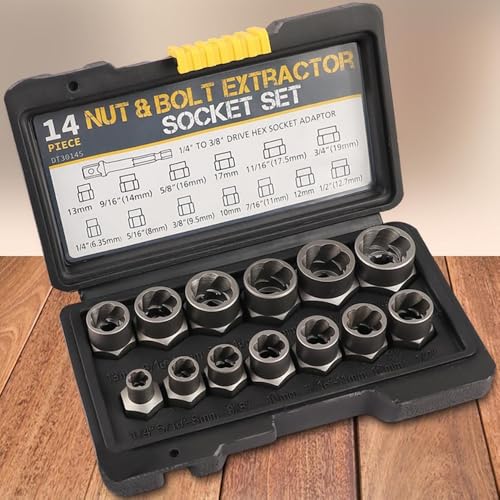 Extracteur de boulon et écrou à percussion avec embout hexagonal pour atelier