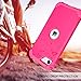 BENTOBEN for iPhone SE 2022 Case and iPhone SE 2020 Case, Heavy Duty 3 in 1 Full Body Rugged Shockproof Hybrid Hard PC Soft Rubber Girls Women Boys Cover for iPhone SE 3rd/2nd Gen, Hot Pink
