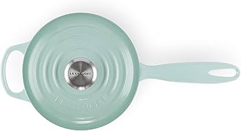 Amazon｜ル・クルーゼ(Le Creuset) 鋳物 ホーロー 片手鍋 シグニチャー