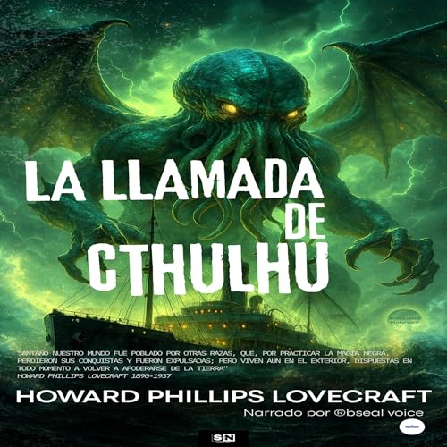 Page de couverture de La llamada de Cthulhu