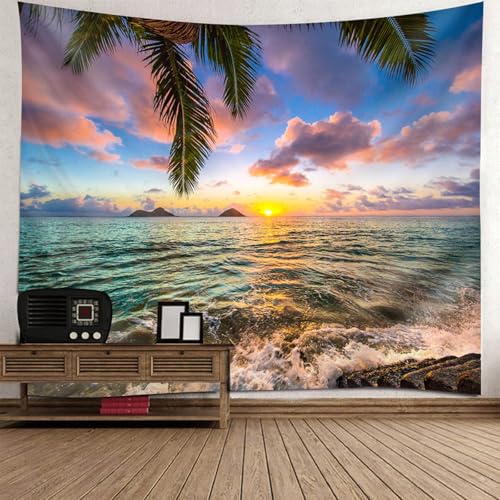 Tenture Murale Paysage pour Rénover un Mur Abîmé sans Peinture Chambre
