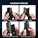 TEHAOUU Magnetic Mount Stand for DJI Osmo Pocket 3 Magnetic Mount Stand with 1/4 Screws Adaptable Angle Suction Case Holder Action Camera Accessories (2 Pcs)