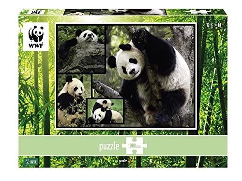 Wwf Pandas 1000 Piece Puzzle #TOP1