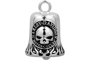 Harley-Davidson: Classic Willie G Skull Flames Custom Guardian Bell