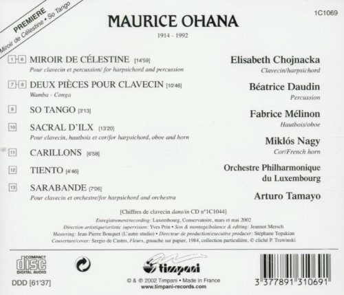 Ohana - L'Oeuvre pour clavecin – vue 2