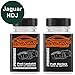Produktbild TRISTARcolor Autolack Lackstift Set für Jaguar HDJ British Racing Green/New Racing Green Basislack Klarlack je 50ml
