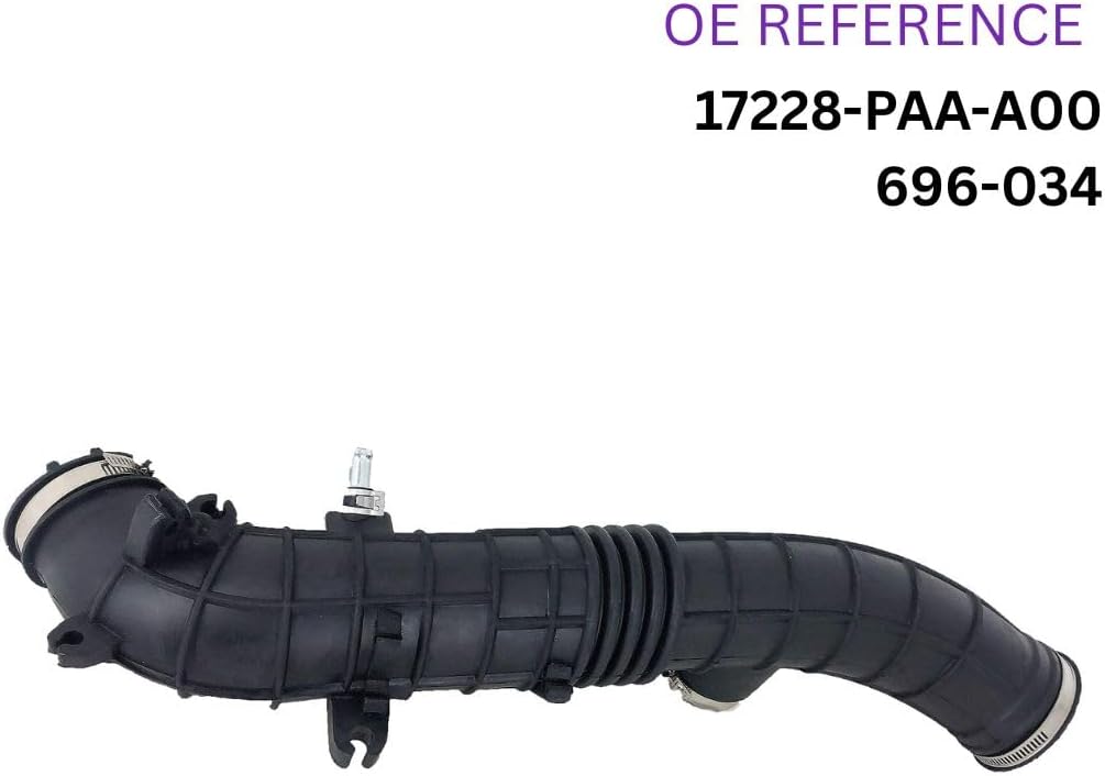 Golden Selection Air Intake Duct Hose Kit for Accord 1998–2000 2.3L L4 – Engine Air Intake – Replaces 17228-PAA-A00, 696-034