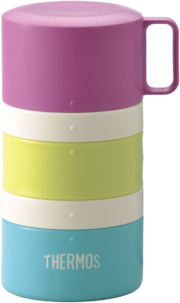 Amazon｜サーモス 【ボトル型弁当箱】 フレッシュランチボックス 3段式