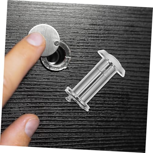 Mirilla para puerta de ángulo ancho 220 grados, cubre privacidad resistente para hogar y oficina, construcción de aleación de zinc para seguridad mejorada e instalación fácil miniatura 4