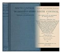 Birth Control Or, The Limitation of Offspring by Prevenception B0008A2VP4 Book Cover