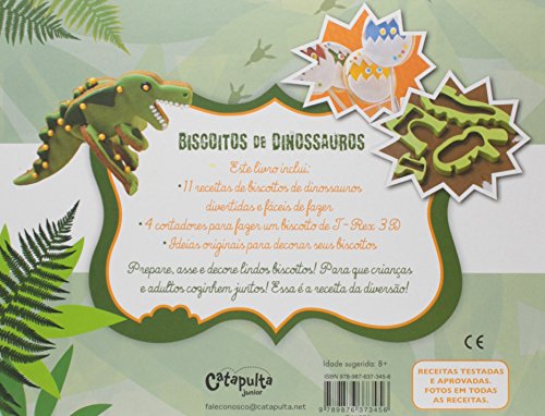 Biscoitos de dinossauros