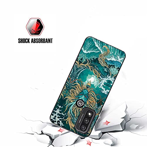 Lmposla For Motorola Moto G Pure Case, Moto G Power 2022 Case, Matte Black Slim Ultra-Thin Flexible Soft Tpu Shockproof Anti Slip Protective Case Cover For Motorola Moto G Pure 2021 (Dragon) #TOP3