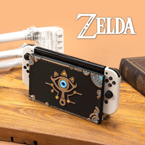 ENFILY The Legend of Zelda Dock Cover for Nintendo Switch OLED Charging Dock, Anti Scratch Waterproo