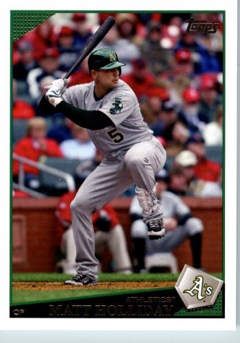 2009 Topps Team Edition Oakland Athletics Baseball Card #OAK1 Matt Holliday
