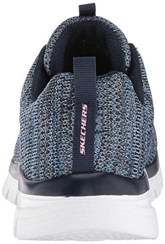 Skechers Skechers Sport Women's Graceful-Twisted Fortune Shoe, Navy Blue, 8 M US