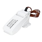 Saunke Bilge Pump for Boats DC 12V 24V 32V Marine Water Pump Float Switch, White