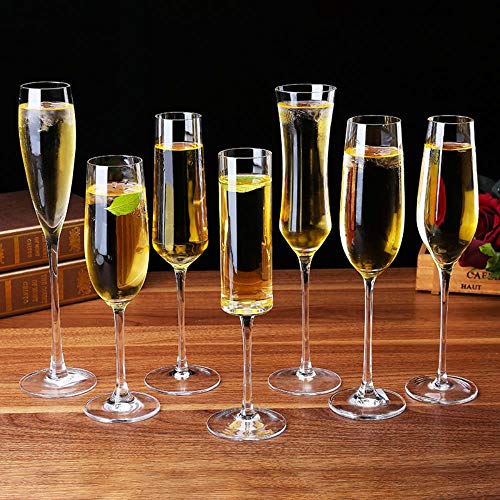 Flautas de champán cristal CXK 012 copas vino tinto cóctel 5
