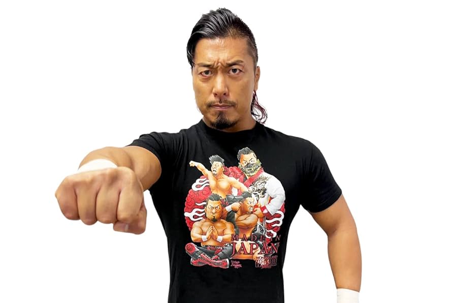Amazon.co.jp: 新日本プロレスリング Tシャツ 鷹木信悟 イラスト