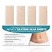 Price comparison product image Silicone Scar Removal Sheets, Fast & Effective Removes Scars for C-Sections, Acne, Surgery, Burn and More, Reusable Scar Strips [5.9x1.57] - 4 Pack (2 Month Supply)