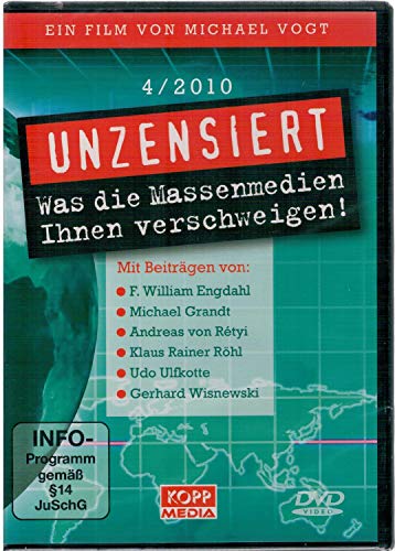 Preisvergleich Produktbild Unzensiert 4 / 2010: Was die Massenmedien Ihnen verschweigen! [VHS]