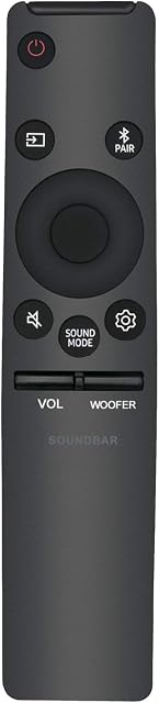 ALLIMITY AH59-02767A Remote Control Replacement for Samsung Soundbar HW-N450 HW-N550 HW-N650 HW-N850 HW-N950 HW-N960 HW-Q60R HW-Q60T HW-Q70R HW-Q70T HW-Q80R HW-Q90R HW-Q800T HW-Q850T HW-Q900T HW-Q950T