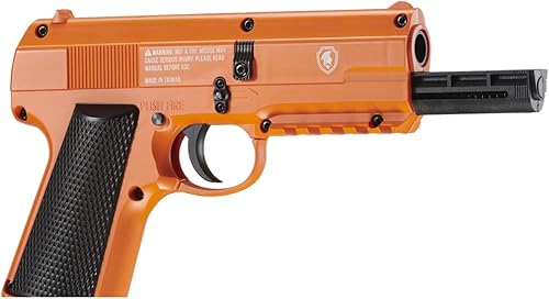 Miniatura 6 de Pistola de aire sin soplado de calibre 0.43 con bola de pimienta y bola de goma (0.28oz de CO2)