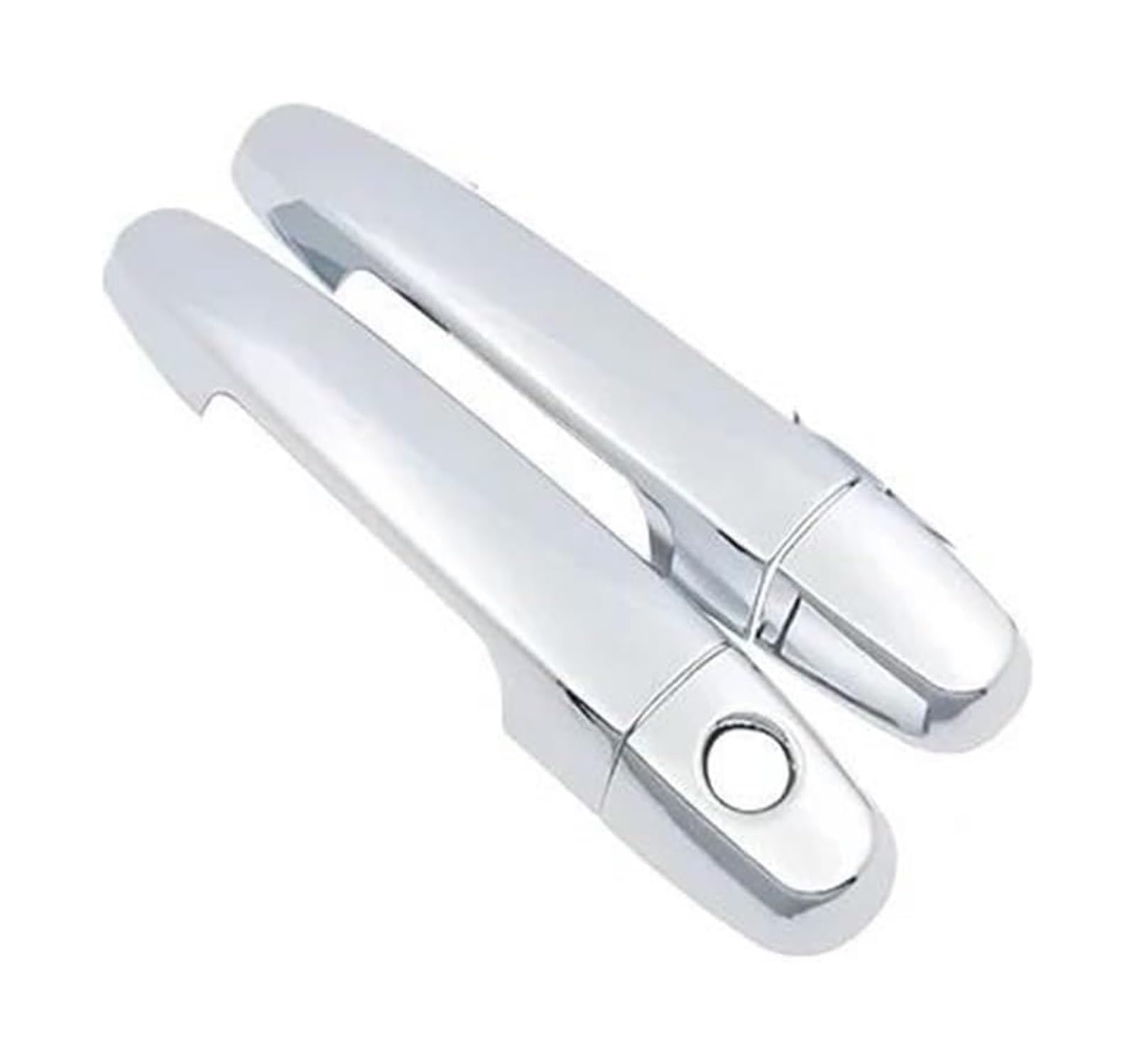 Hckclmbmzw A For Peugeot 108 2015 2016 2017 2018 2019 2020 2021 Car Exterior Door Handle Cover Trim Set Chrome Gloss Ccessories Door Handle Cover(A)