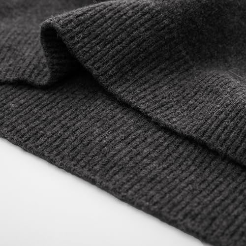 PJ PAUL JONES Men's Mock Turtleneck Sweater Long Sleeve Undershirts Wool Blend Pullover Sweaters4