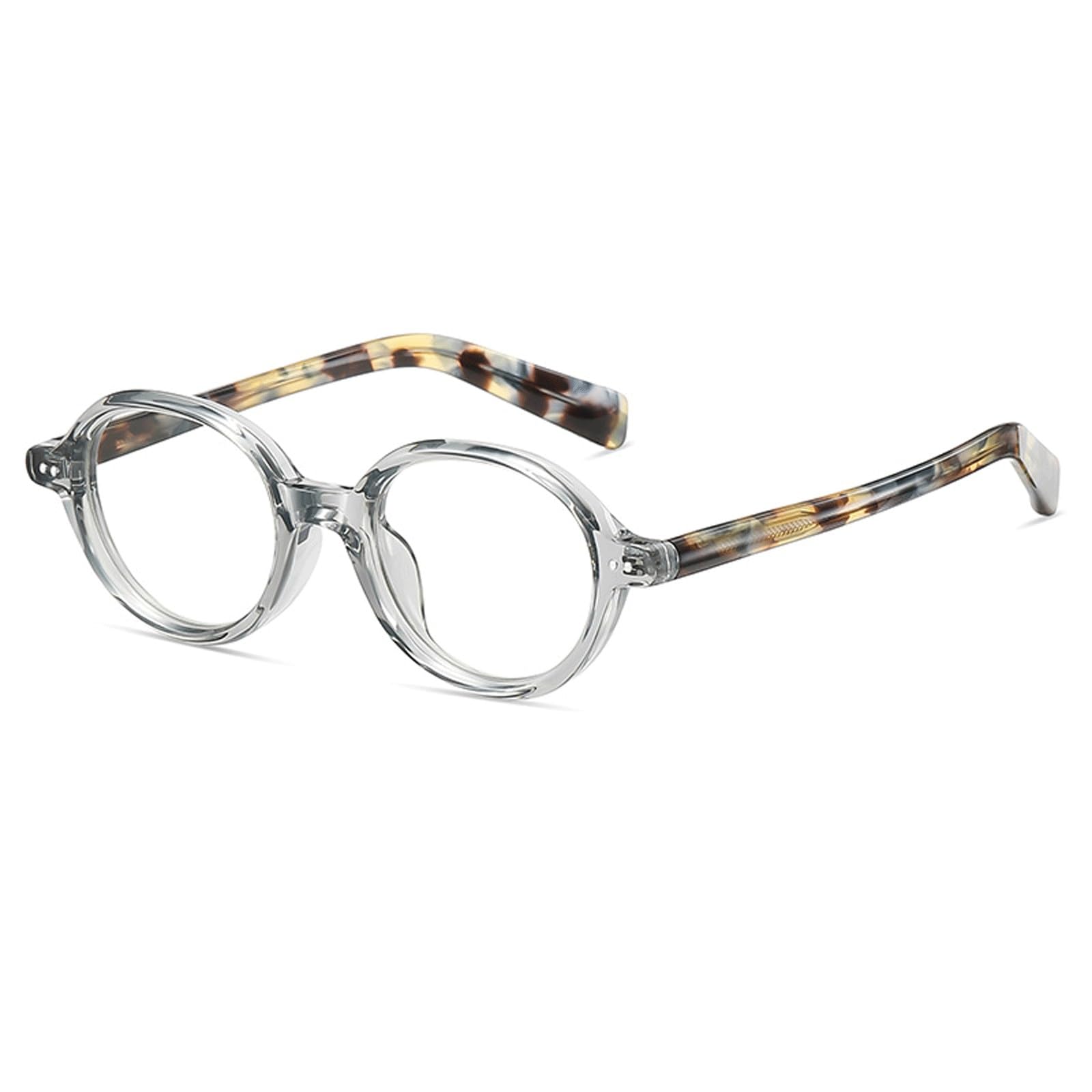 UYHBCNQD Blue Light Eyeglasses 44MM Spectacles Eyewear Frames