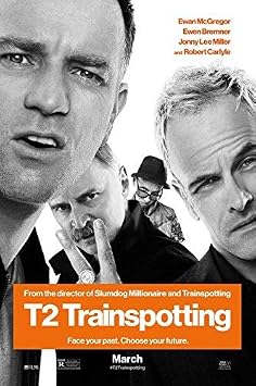 T2 TRAINSPOTTING 2017 Original Authentic Movie Promo Poster 11x17 - Ewan McGregor - Jonny Lee Miller - Robert Carlyle - Ewen Bremner