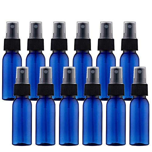 12Pcs Spray Bottle Refill Bottle Shading Subdivision Bottle Empty Container Misting 30ml Blue