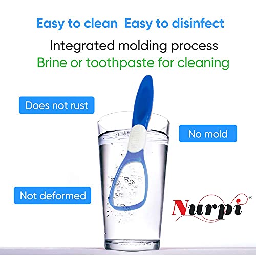 Image of soft Plastic silicon Premium Tongue Cleaner for Fights Bad Breath Oral Health Care Tool, Easy to Use for Adults and KidsTravel Friendly (1)