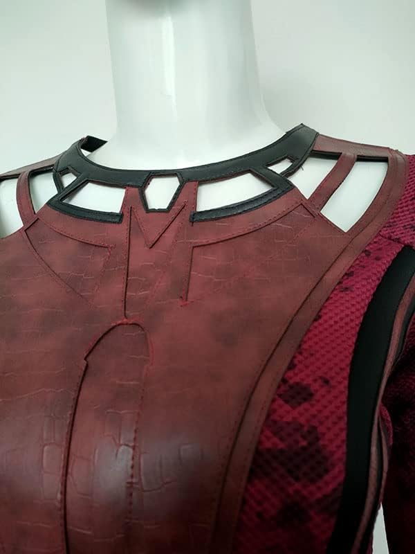 Miniatura 5 de LOKI Helmet Wanda Maximoff - Disfraz de bruja Wanda Escarlata para adultos, disfraz de bruja Wanda Escarlata