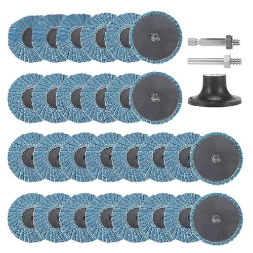 Meules pour préparation surface disques lamelles 2" grain 40/60/80/120