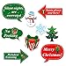 Christmas Photo Booth Props Kit(47Pcs), Konsait DIY Christmas Photo Booth with Stick Funny Xmas Selfie Props Accessories for Adults Kids for Christmas Theme Party Favors Decorations Decor Supplies