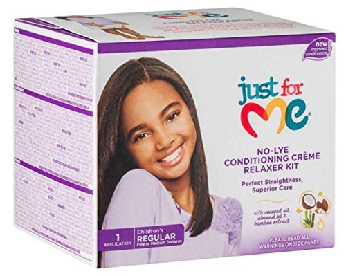 Just For Me Nolye Regular Conditioning Creme Relaxer Kit, 1 Count #TOP2