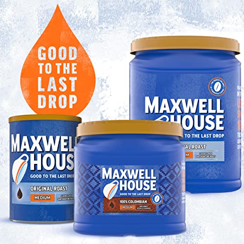 Maxwell House 100% Colombian Medium Roast Ground Coffee (24.5 Oz Canister) #TOP6