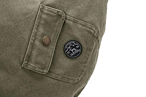 HUNTER UPPSALA TREND Hundemantel, Parker, mit Baumwolle, gefüttert, 25, khaki