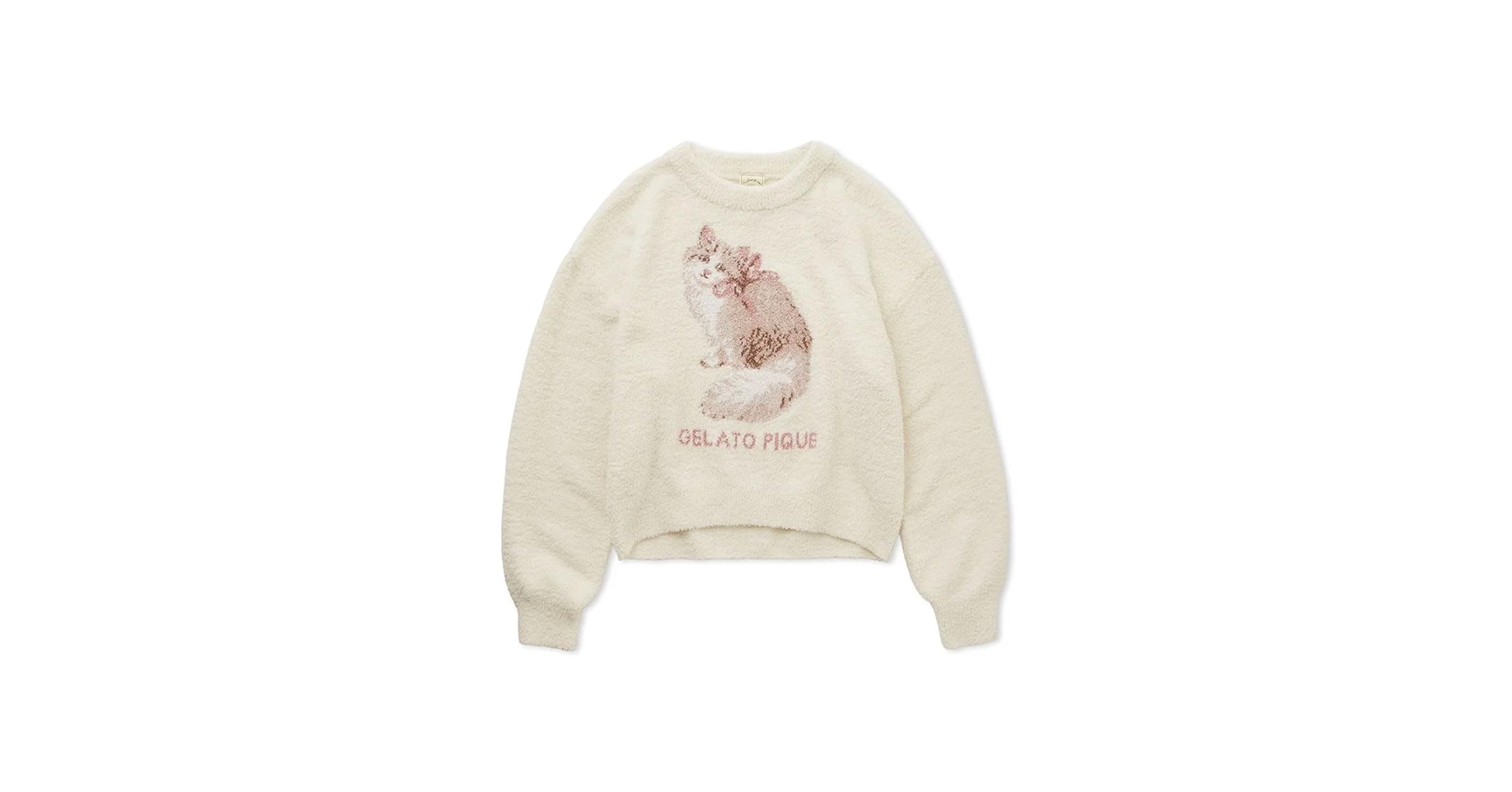 Amazon | ジェラートピケ レディース ベビモコCATジャガードプル