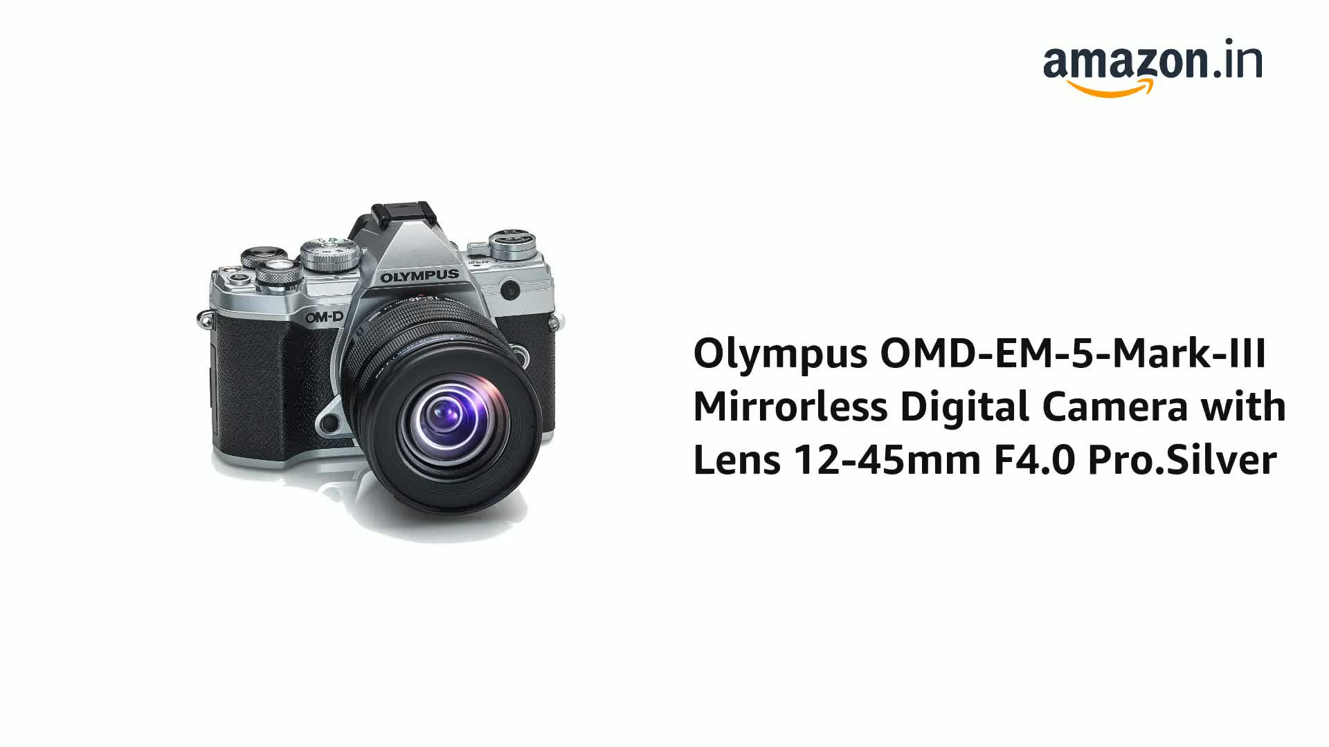 Buy Olympus OMD-EM-5-Mark-III Mirrorless Digital Camera with