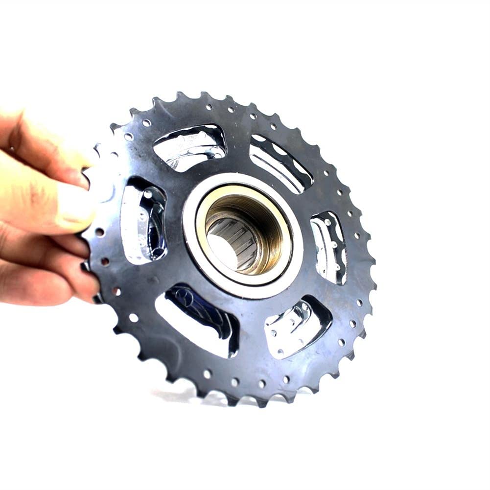 Rueda Libre MTB Freewheel 8-Speed ​​-34t Posicionamiento Freewheel, Posicionamiento de Plata Freewheel Freewheel Cassette De Velocidad