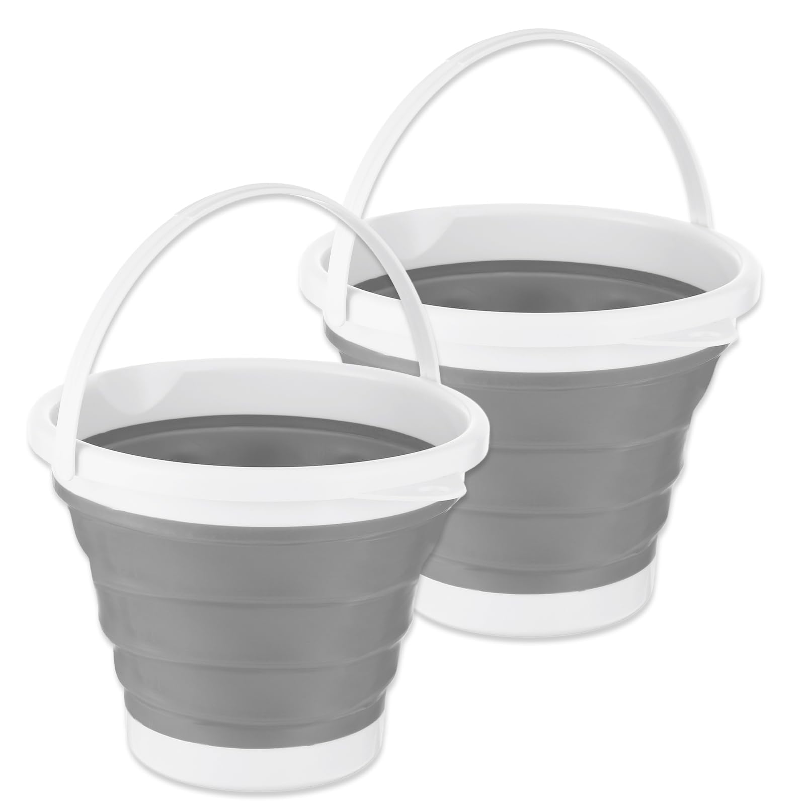 10L PLIABLE SEAU D'Eau Silicone Seau Campingeimer Seau Pliant EUR 14,77