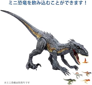 新品☆マテル　ジュラシックワールド　スーパービッグインドラプトル Amazon.co.jp: マテル ジュラシックワールド(JURASSIC WORLD) スーパー