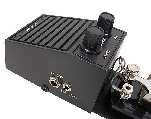 MFJ Enterprises Original MFJ-557 Deluxe Morse Code Practice Oscillator Straight Key w/Volume Control