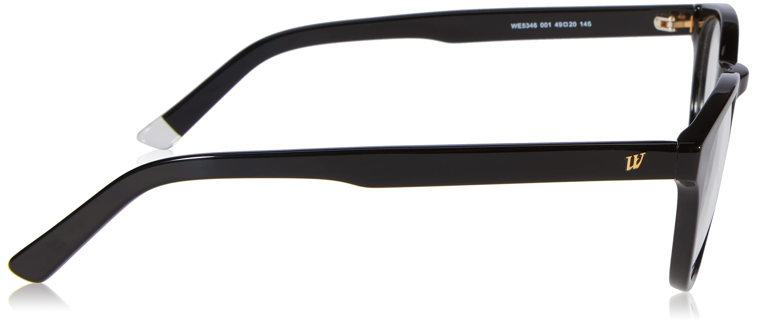 Web WE5346 Occhiali, Shiny Black, 49 Unisex-Adulto