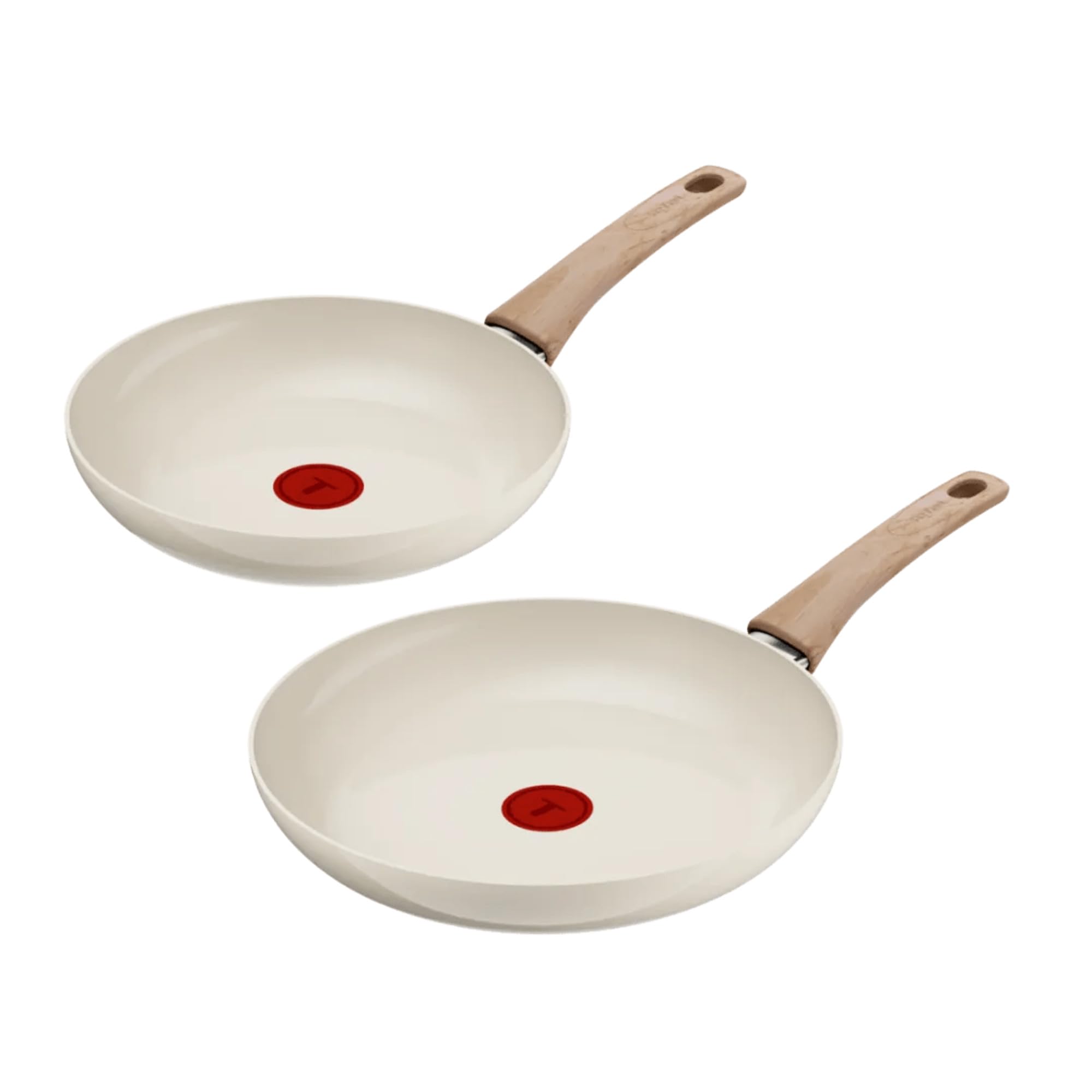 Tefal Reflect, Batterie 2 poêles 24/28 cm, Revêtement en céramique antiadhésif