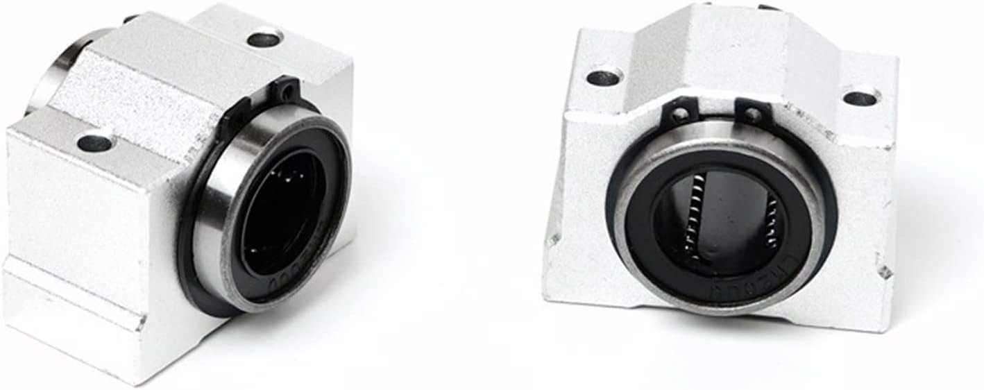 Guides 1pc SCV20UU Linear Bearing Block Housing with LM20UU for 20mm Shaft Rail Linear Motion Guides