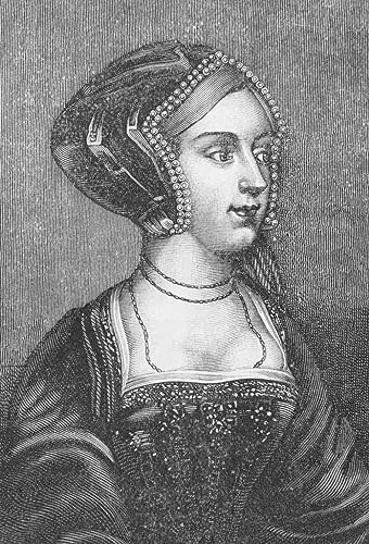 Impression sur toile Anne Boleyn 60x90cm - Décoration murale historique pour salon élégant