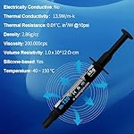 Thermal Paste, 5.5g with Toolkit CPU Paste Thermal Compound Paste Heatsink for IC/Processor/CPU/All Coolers, Carbon Based High Performance - Image 2